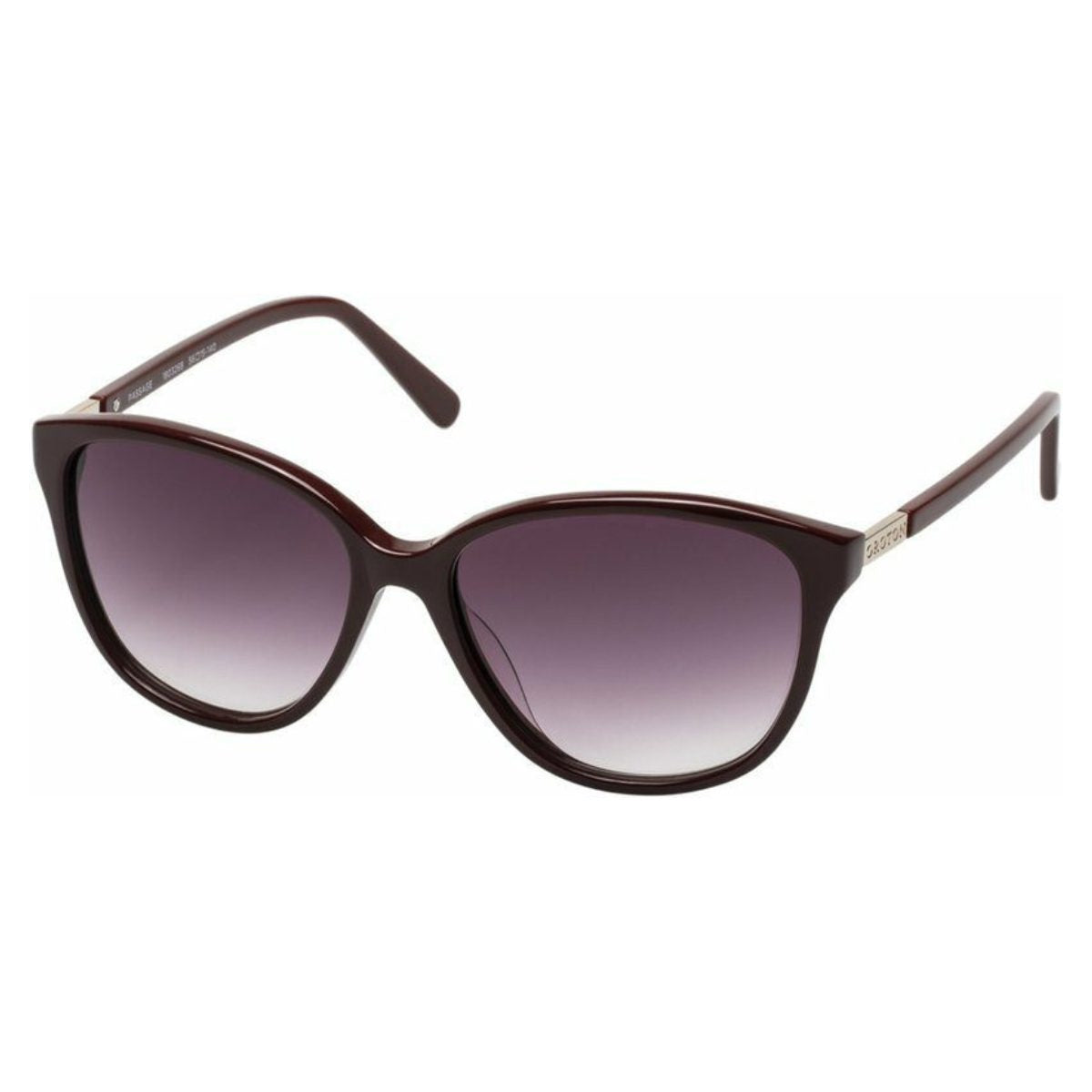 Oroton Passage 1803268 Burgundy Warm Smoke Gradient Sunglass culture coomera classic everyday