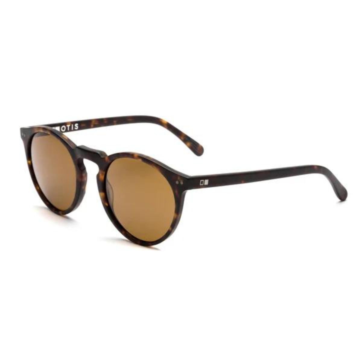 Otis Omar X 135 2302P tort brown round sunglass culture side
