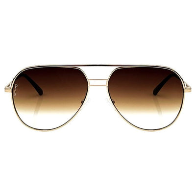 Otra Eyewear Transit Gold/Brown Gradient Lens