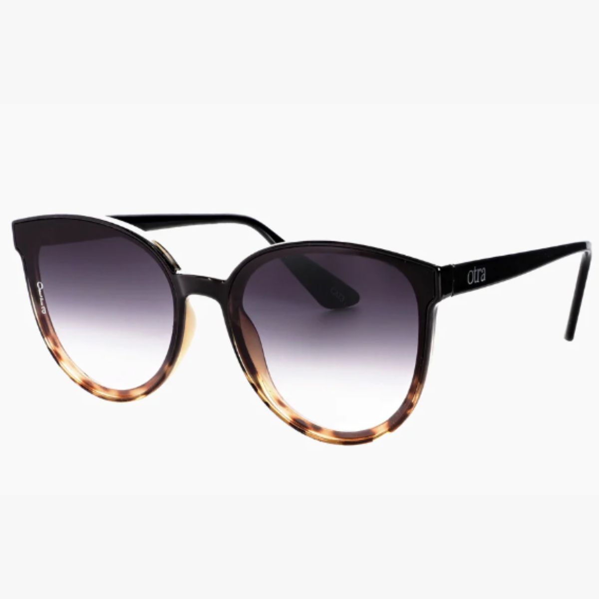 Otra Eyewear Dali Black to Tortoise/Grey Gradient Lens