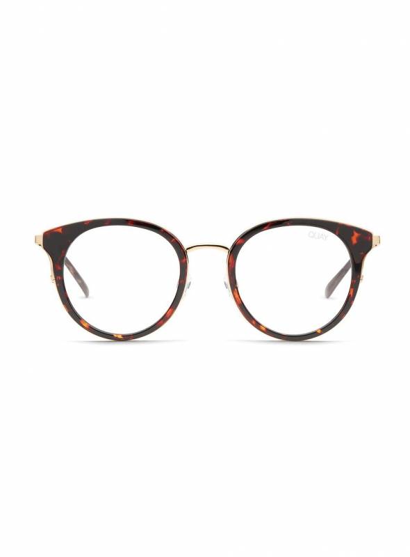 Quay Cryptic Tort/Clear Blue Light Blocker