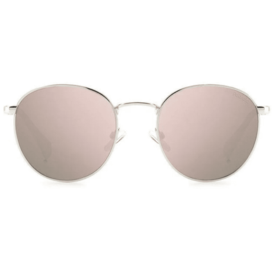 POLAROID 6171 010 51 JQ palladium silver round womens sunglass culture front
