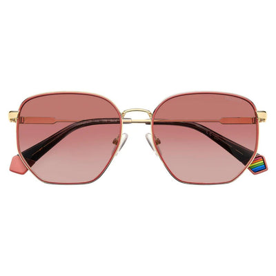 POLAROID 6214 S X EYR 56 GC pink lens front folded