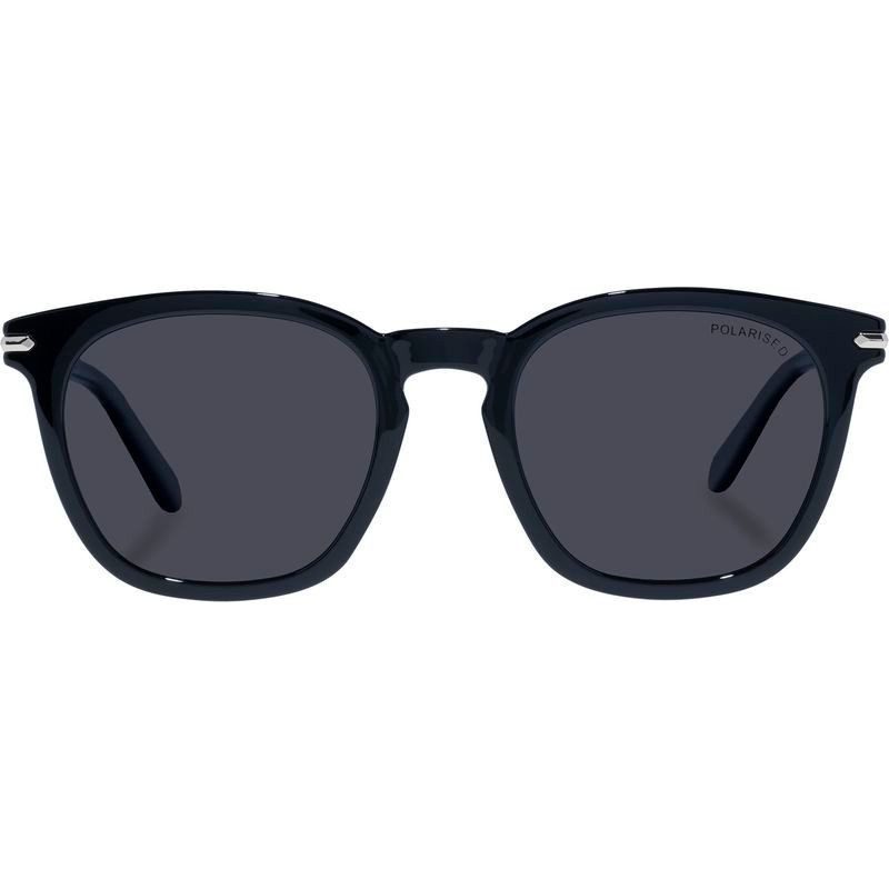 Cancer Council Palmer 2458822 Black and Silver/Smoke Polarised