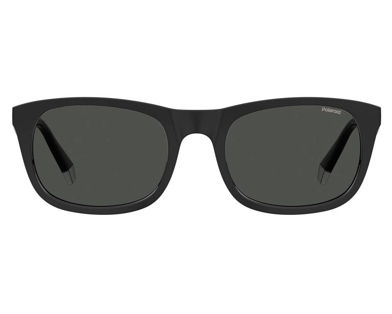 Polaroid sunglass eyewear PLD 2104/S/X 807 M9 55 Black grey Polarised wayfarer mens womens driving everyday sunglass culture