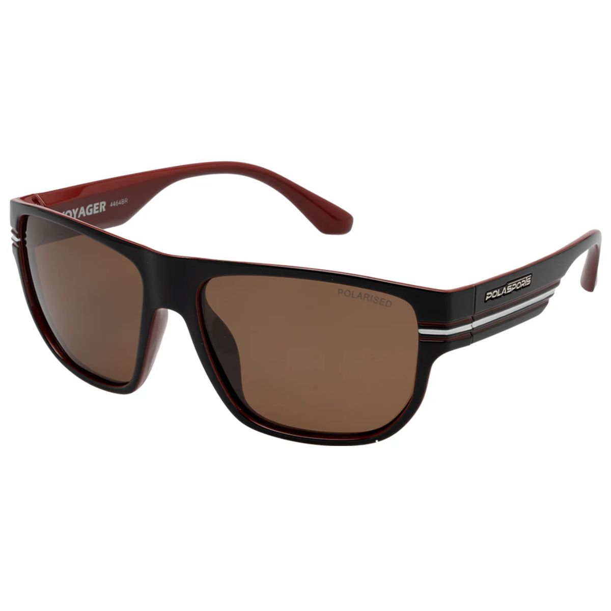 PolaSports Voyager 4464BR Red Black/Brown Polarised
