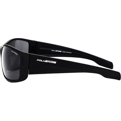 PolaSports Skipper 4808B Matte Black/Smoke Polarised