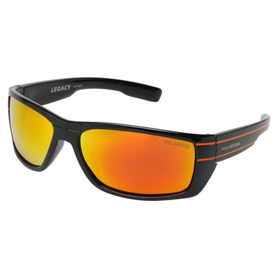 PolaSports Legacy 4474BO Black/Orange Mirrored Polarised