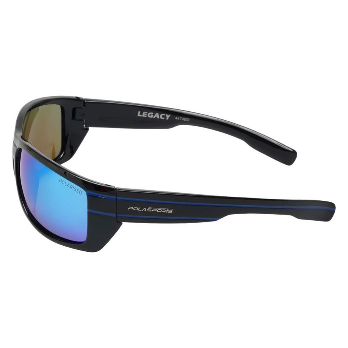 PolaSports Legacy 4474BD Black/Blue Mirror Polarised