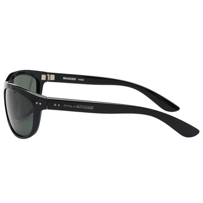PolaSports Masked 4462B Black/Khaki Polarised