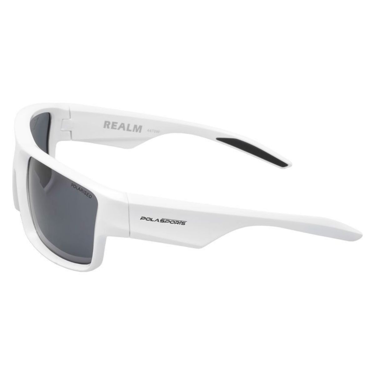 PolaSports Realm 4470W White/Smoke Polarised
