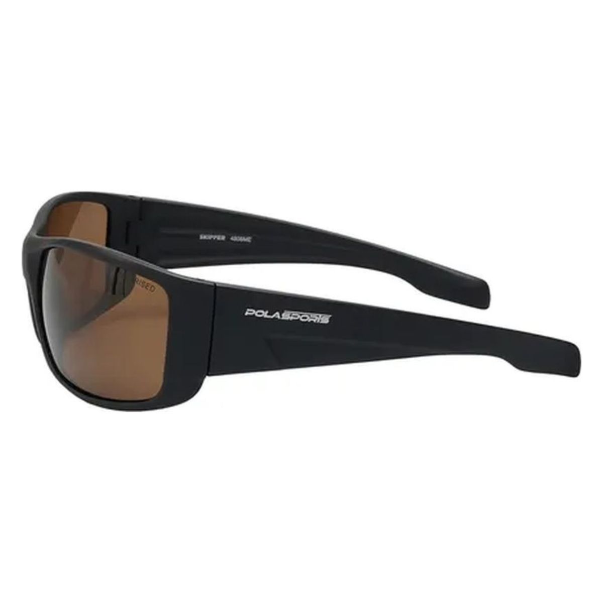 PolaSports Skipper 4808ME Matte Black/Brown Polarised