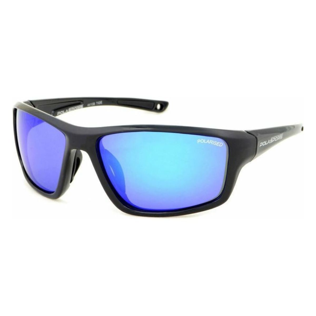 PolaSports Tide 4410B Black Floating/Blue Mirrored Polarised