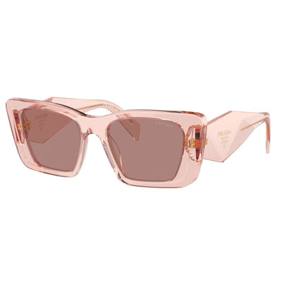 Prada PR08YS 19Q10D 51 Transparent Peach/Brown