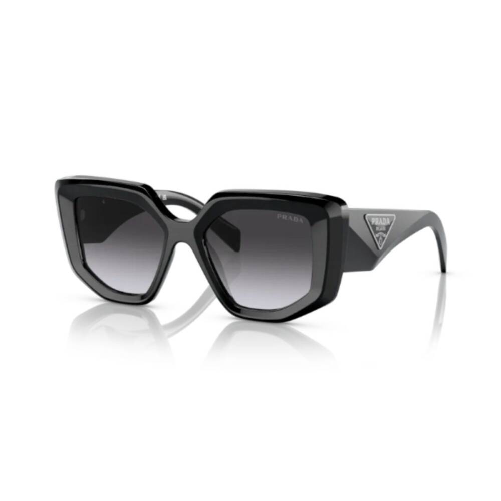 Prada PR14ZS 1AB09S 50 Black/Grey Gradient