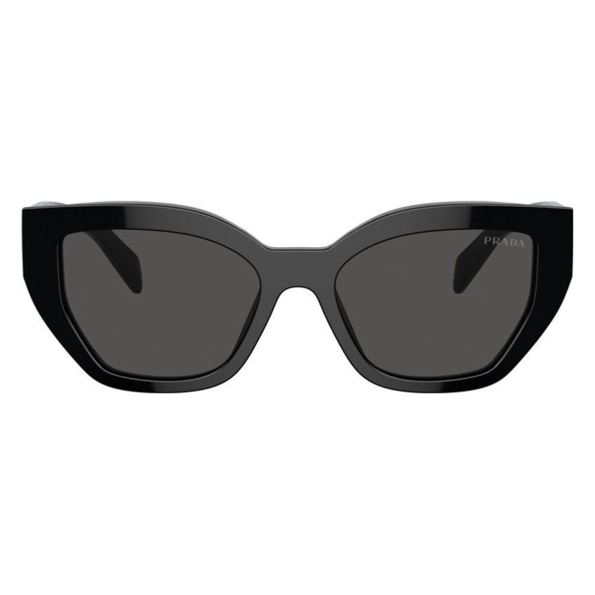Prada PRA09S 1AB5SO 53 Black/Dark Grey