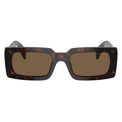 Prada PRA07S 16N5Y1 52 Briar Tortoise/Dark Brown Lens