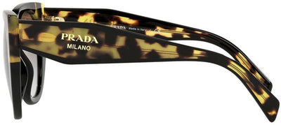 Prada PR14WS 3890A7 52 Black Medium Tort/Grey Gradient