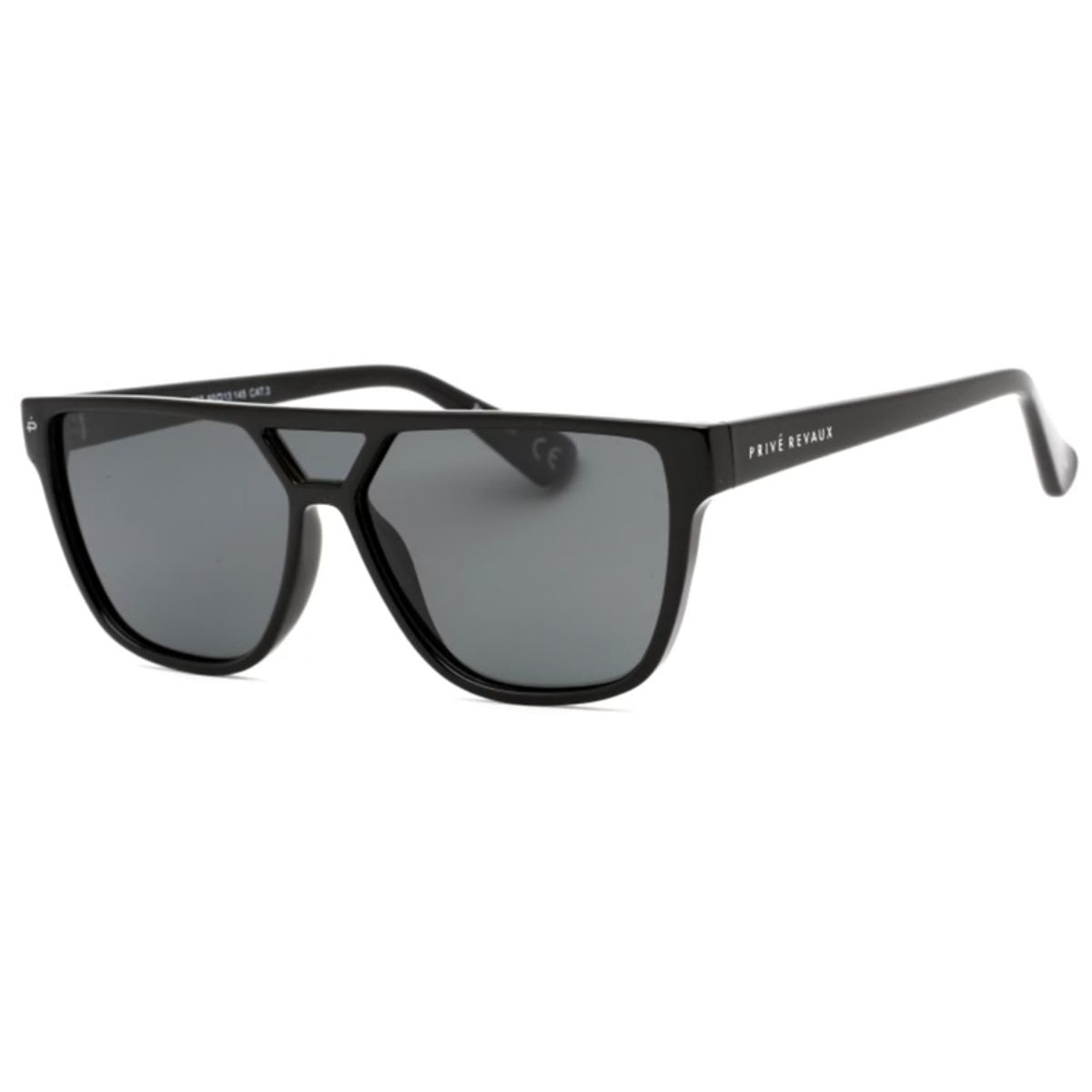 Privé Revaux Surf City Black HornGrey Polarised