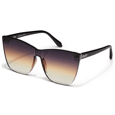 QUAY COME THRU BLACK DUSK POPPY 77702 9343963073645 fade gradient cat eye large sunnies store coomera sunglass culture online