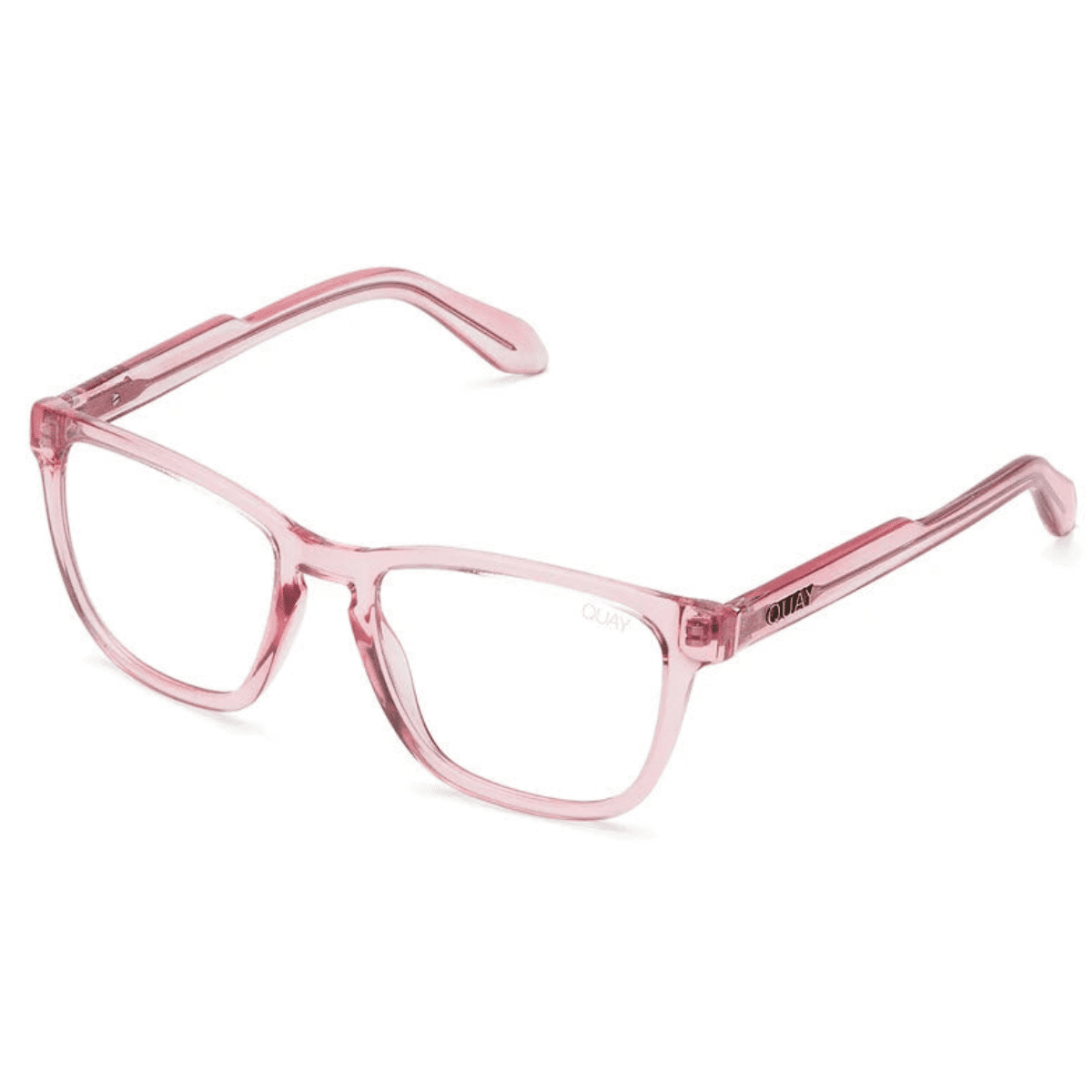 Quay Hardwire Pink/Clear Blue Light Blocker