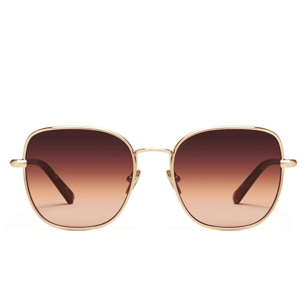QUAY UPTOWN GOLD HONEY 79974 metal frame Sunglass Culture Luxury sunnies store online gold coast Coomera