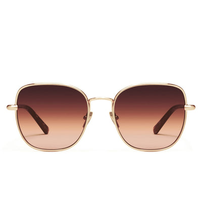 QUAY UPTOWN GOLD HONEY 79974 metal frame Sunglass Culture Luxury sunnies store online gold coast Coomera