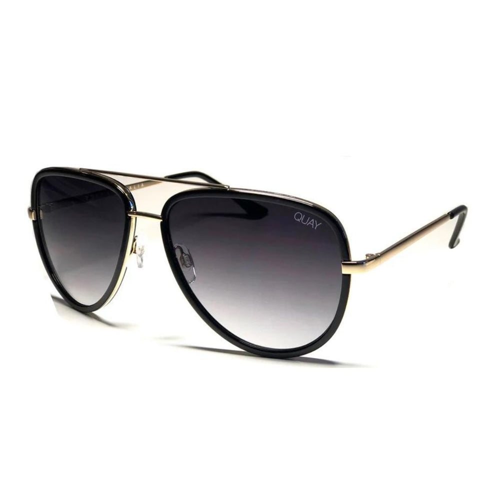 Quay All In Quay All In Mini Black Smoke Polarised – sunglass-culture