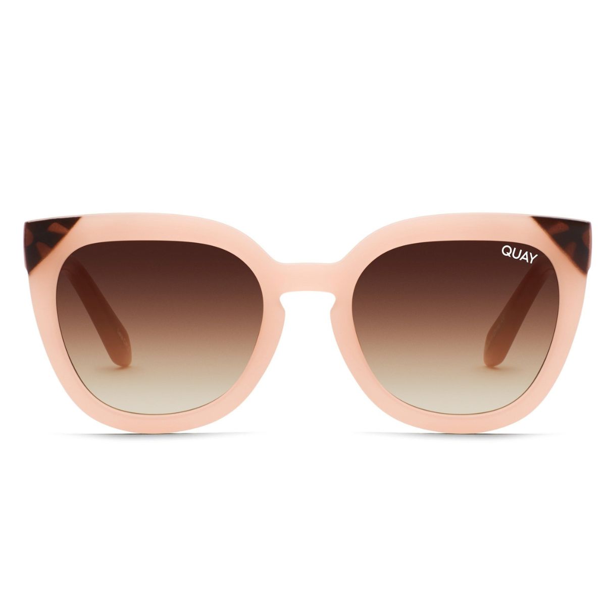 Quay NOOSA Pink Brown Women's Sunglass Culture Side