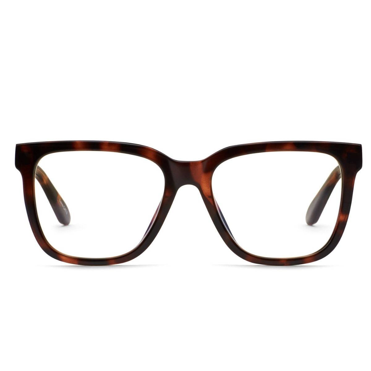 Quay WIRED Tortoise Clear Bluelights Unisex Sunglass Culture Front