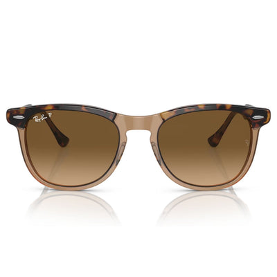Ray-Ban RB2398 Eagle Eye 129 M2 53 Tortoiseshell/Brown Gradient Glass Lens Polarised