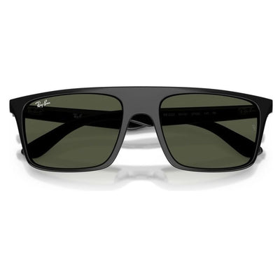 RB2222 901 31 57 Ray Ban flat top sunglass culture coomera sunnies stor black square mens folded