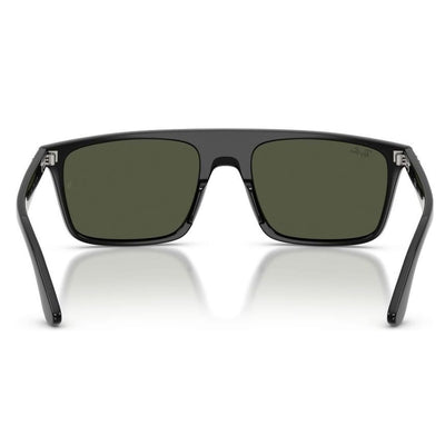 RB2222 901 31 57 Ray Ban flat top sunglass culture coomera sunnies stor black square mens trends 2026