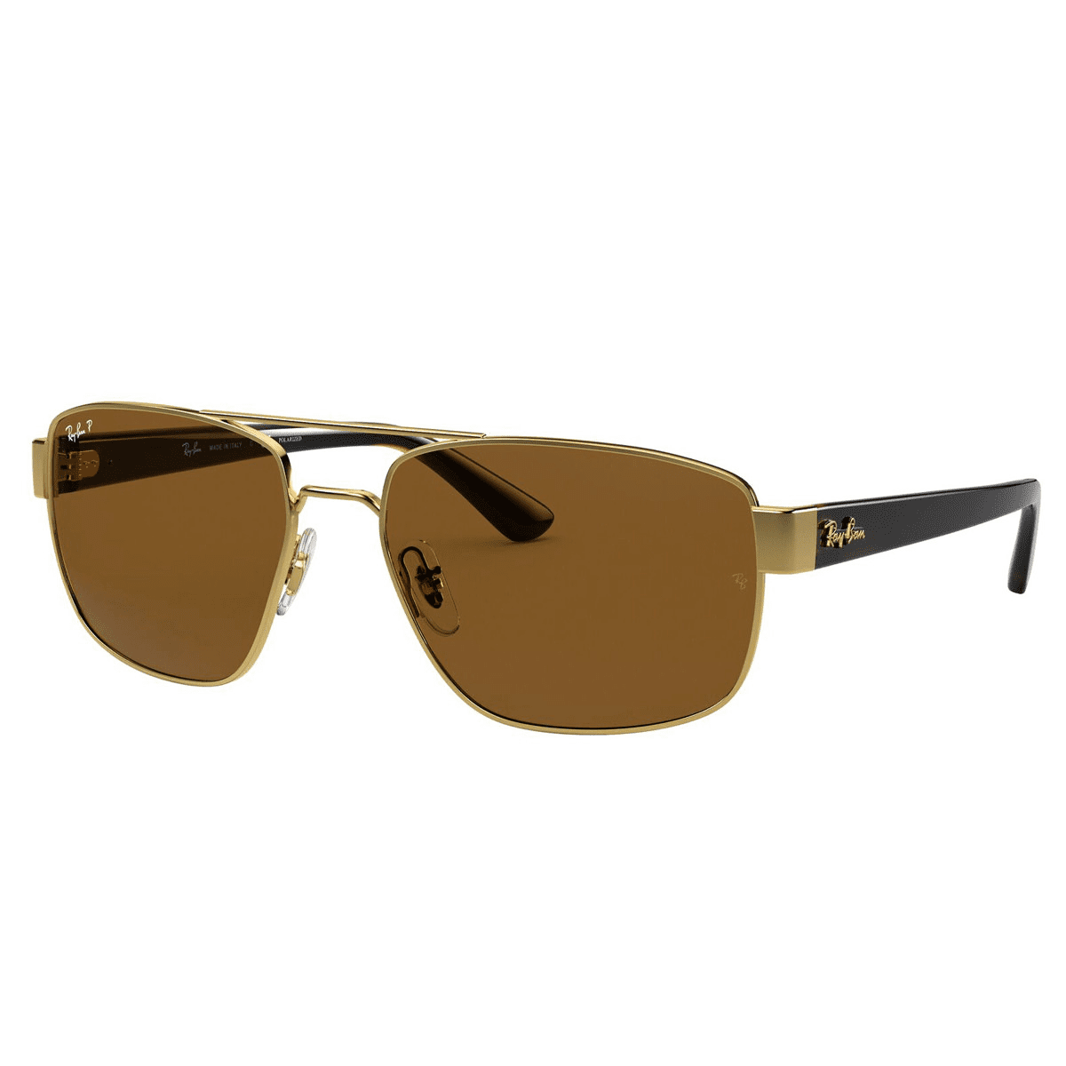 RB3663 001 57 60 POLAR brown navigator metal sunglass culture polarised 288