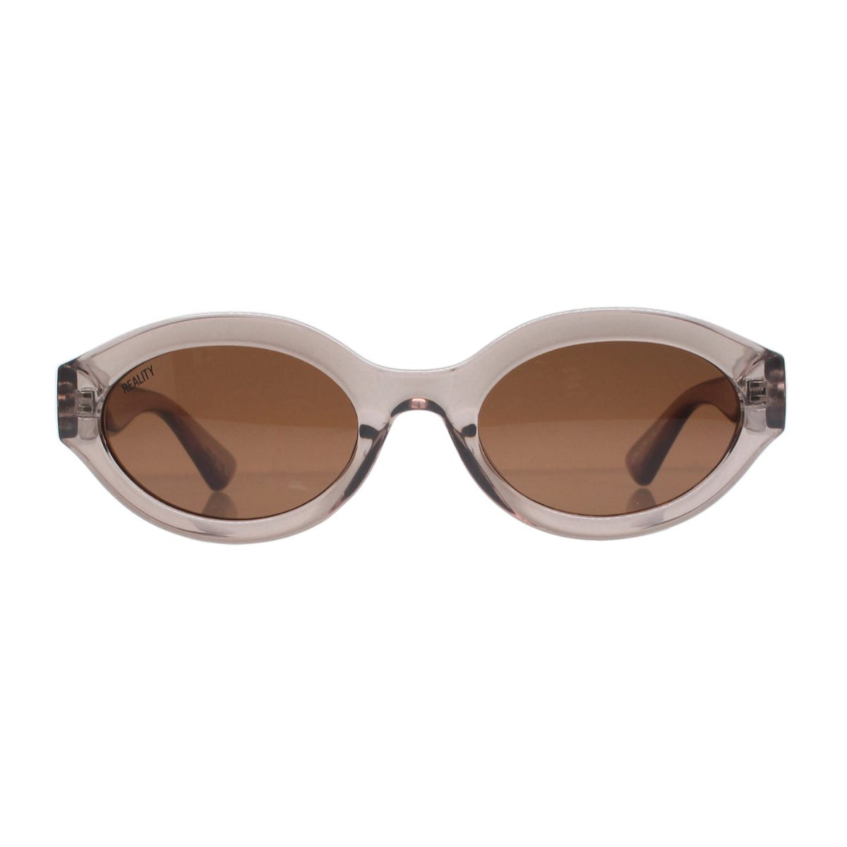 REALITY LONDON CALLING GREY MOCCA sunglass culture coomera transparent
