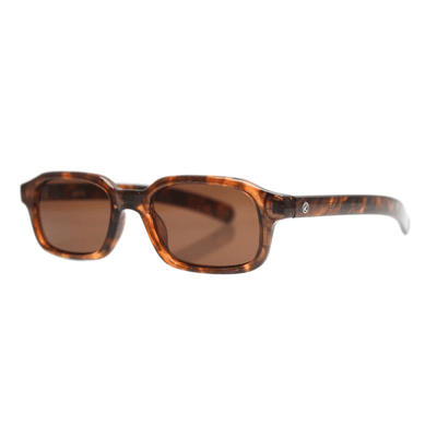 REALITY THE BUZZ TURTLE DARK rectangle slim unisex Sunglass Culture side