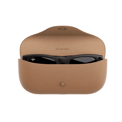 Ray-Ban Smart Glasses Meta Wayfarer RW4008 601ST3 53 Matte Black Polarised LARGE