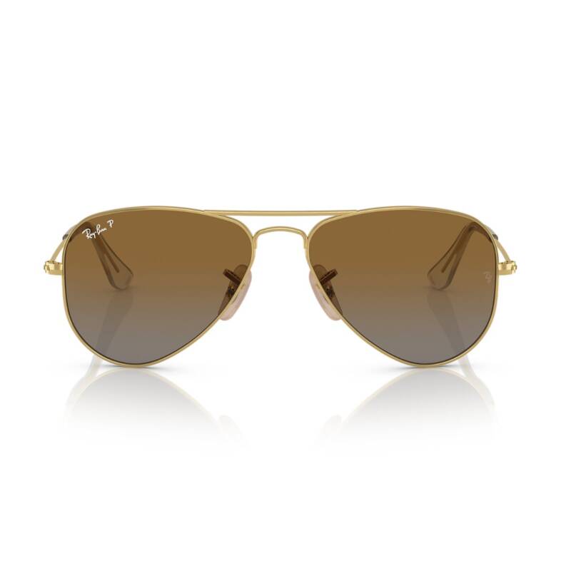 Ray-Ban Kids RJ9506S 223/T5 52 Gold/Brown Polarised