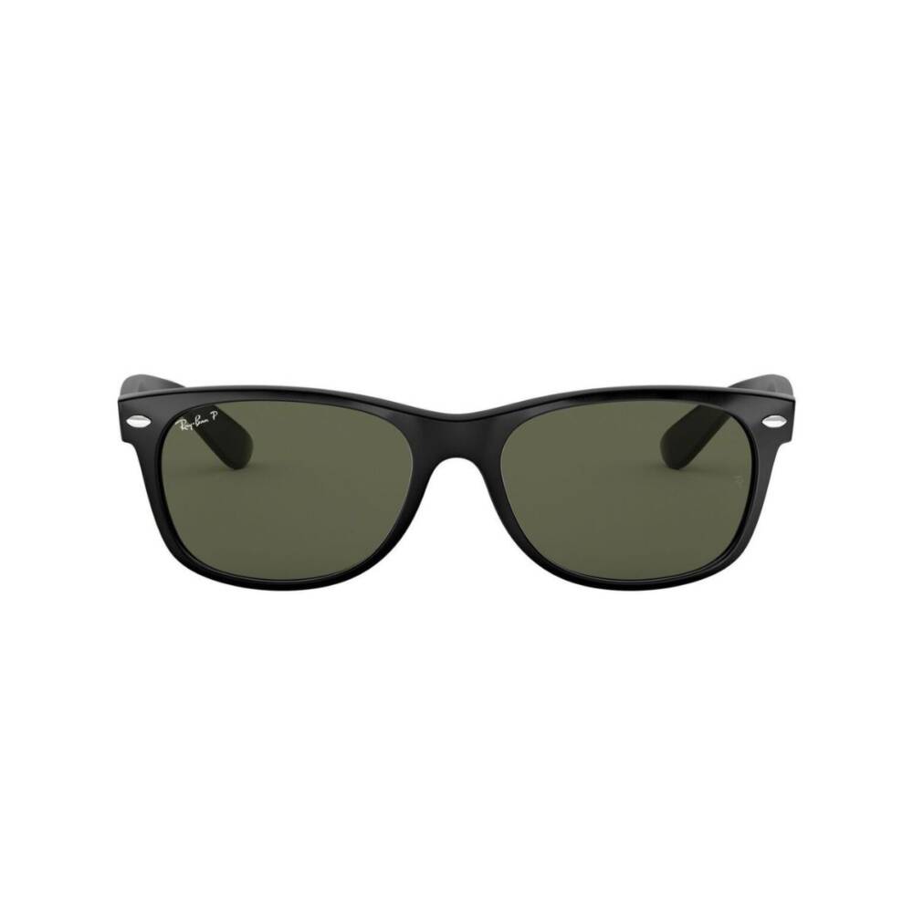 Ray-Ban RB2132 901/58-55 Black/Green Polarised New Wayfarer