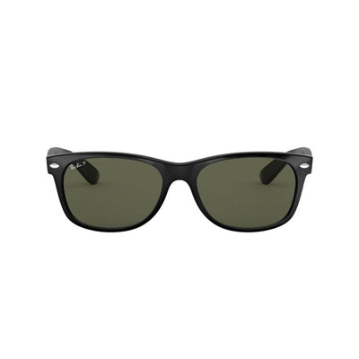 Ray-Ban RB2132 901/58-55 Black/Green Polarised New Wayfarer