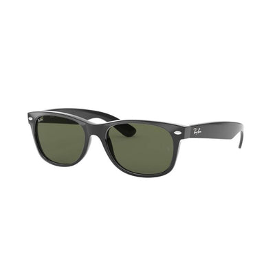 Ray-Ban RB2132 901/58 55 Black / Green Polarised New Wayfarer