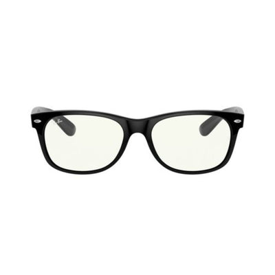 Ray-Ban RB2132 901/BF 55 Blue Light Blocker Black/Clear New Wayfarer