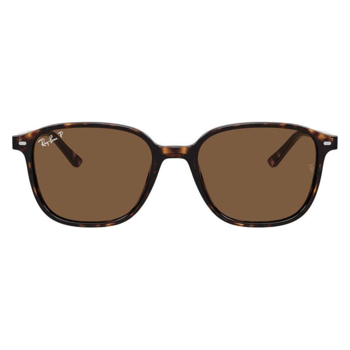 Ray-Ban RB2193 Leonard 902 53 57 Tortoiseshell/Brown Glass Lens Polarised