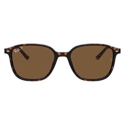 Ray-Ban RB2193 Leonard 902 53 57 Tortoiseshell/Brown Glass Lens Polarised