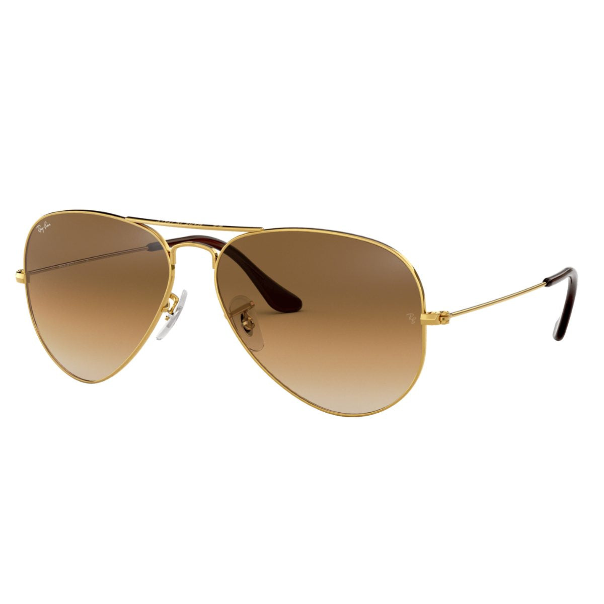 Ray-Ban RB3025 Aviator Classic 001 51 55 Gold Brown sunglass culture