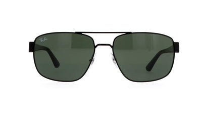 Ray-Ban RB3663 002/31 60 Black/Green