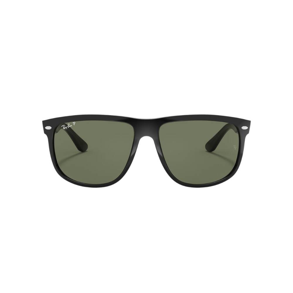 Ray-Ban RB4147 Boyfriend 601/58 60 Black/Green Polarised