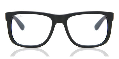 Ray-Ban RB4165 622/5X 55 Matte Black Rubber/Clear Blue Light Blocker Justin