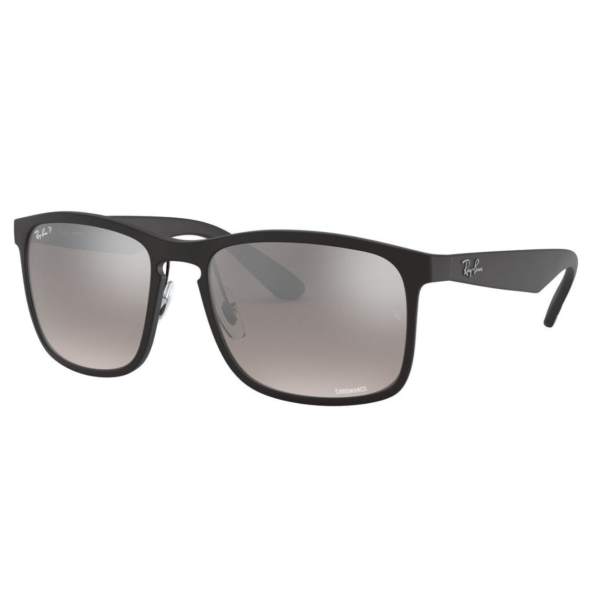 Ray-Ban RB4264 601S5J 58 Matte BlackChromance Silver Mirror Polarised