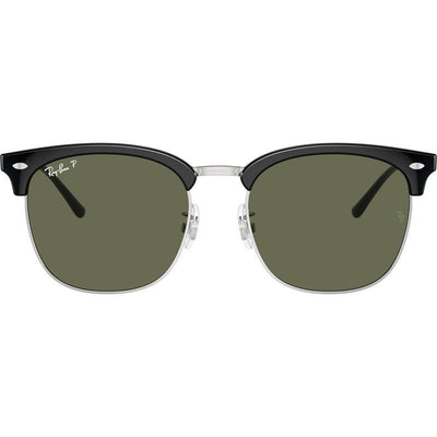 Ray-Ban RB4418D 66709A 56 Black on Silver/Dark Green Polarised